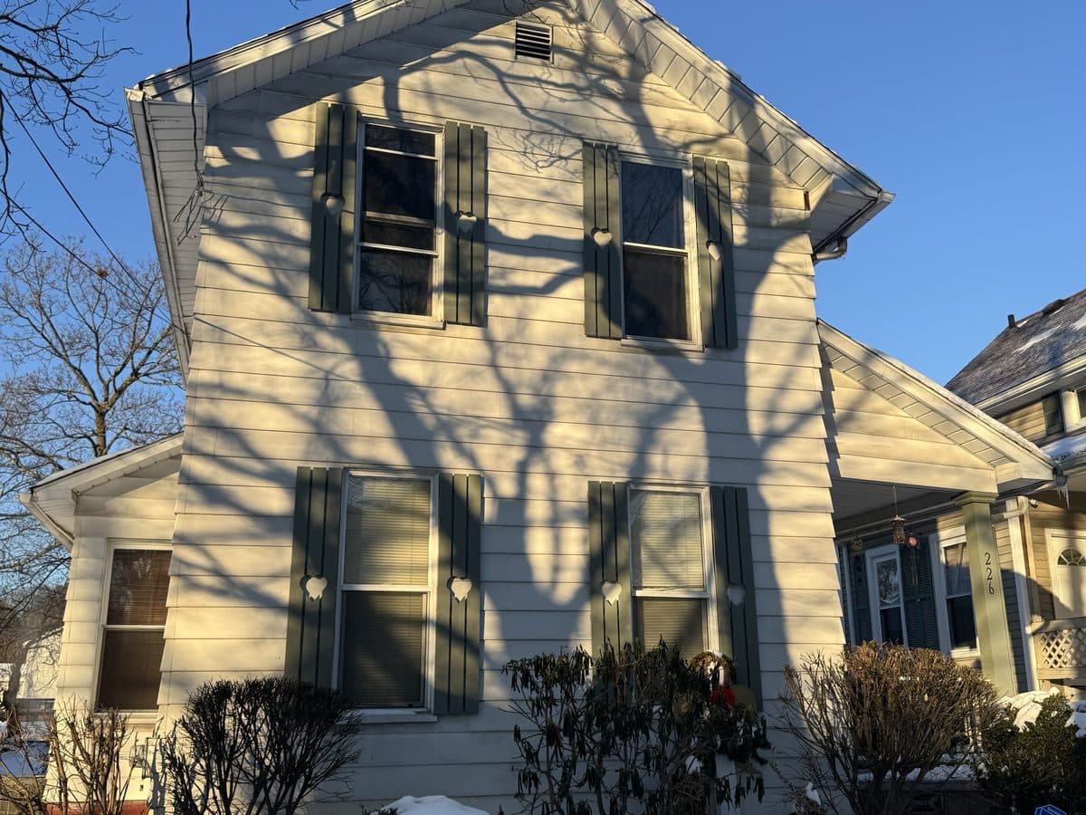 Traditional-Style Vinyl Siding Refresh - Before